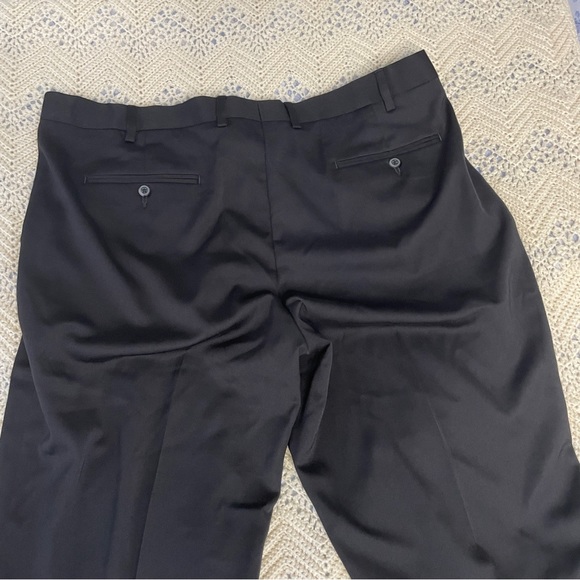 4 Pair GS Perfect Fit 46x28 Work Pants Blue Gray Pleated Front Double Button - Picture 16 of 16